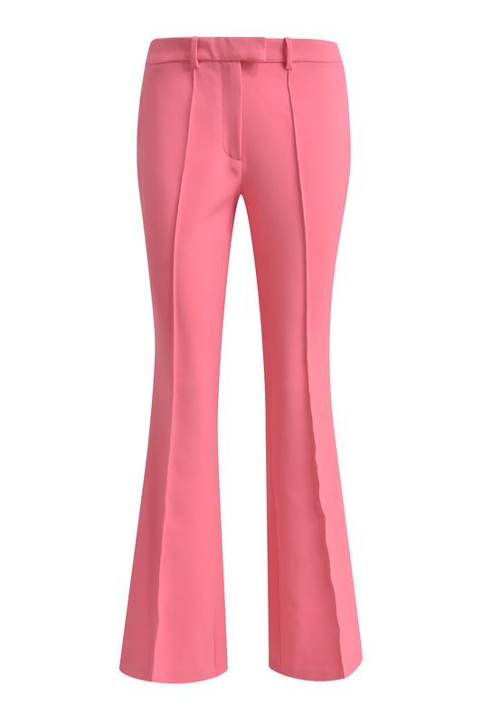 Milano Italy pantalon roze flared leg