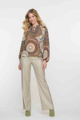 Geisha broek Shimmer Goud