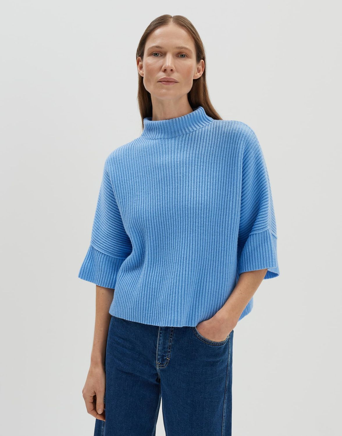 Someday Talja trui blauw