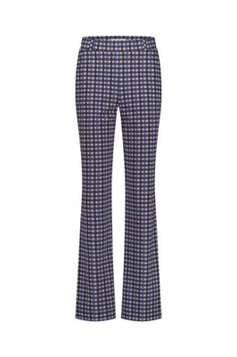 Studio Anneloes Marilon check trousers Blauw