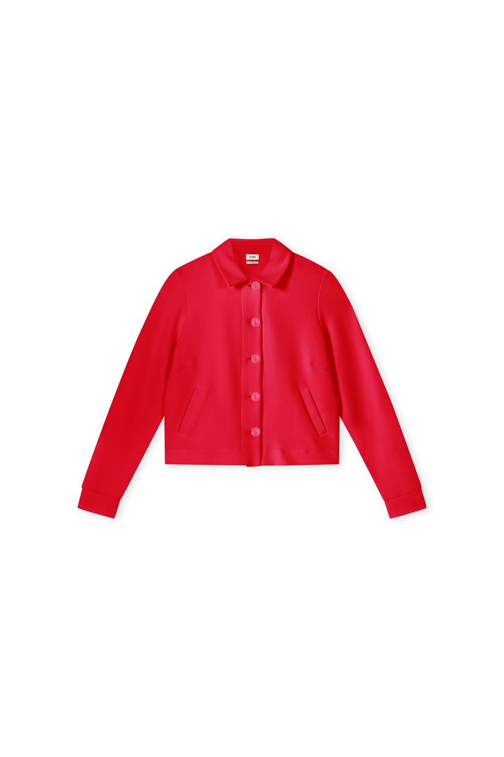 Kyra blazer elasticated rood