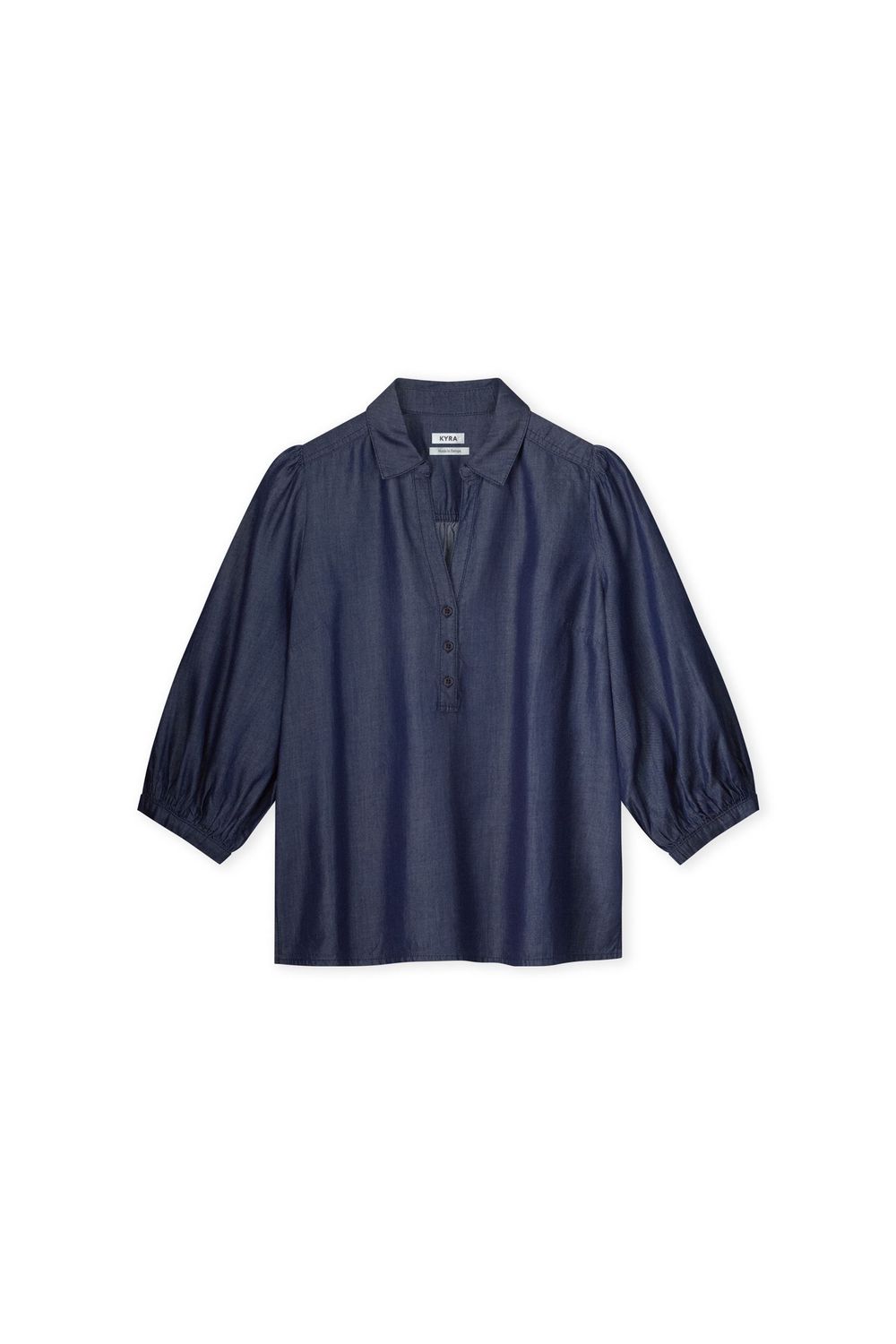 Kyra blouse Lodee denim blauw