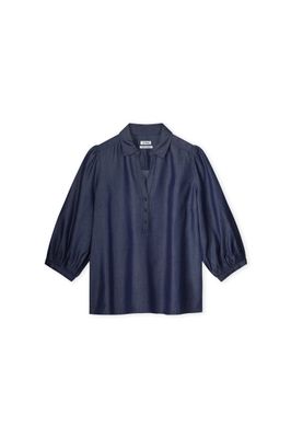 Kyra blouse Lodee denim blauw