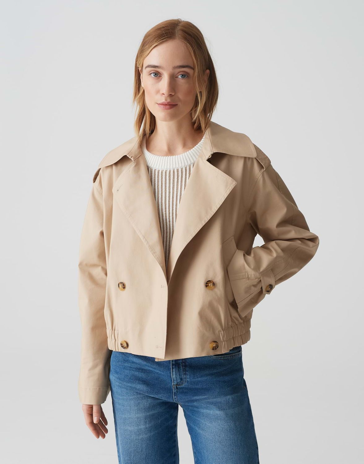 Opus Hedie jacket beige