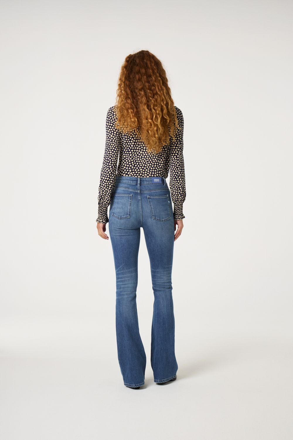 Fabienne Chapot Eva Flare Jeans Blauw lengte 34