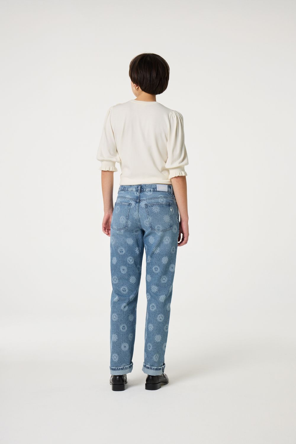 Fabienne Chapot Molly Short Sleeve Pullover Wit