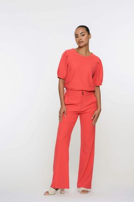 Geisha Top comfy Rood