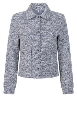 Zoso Fancy jacquard jacket jane Blauw