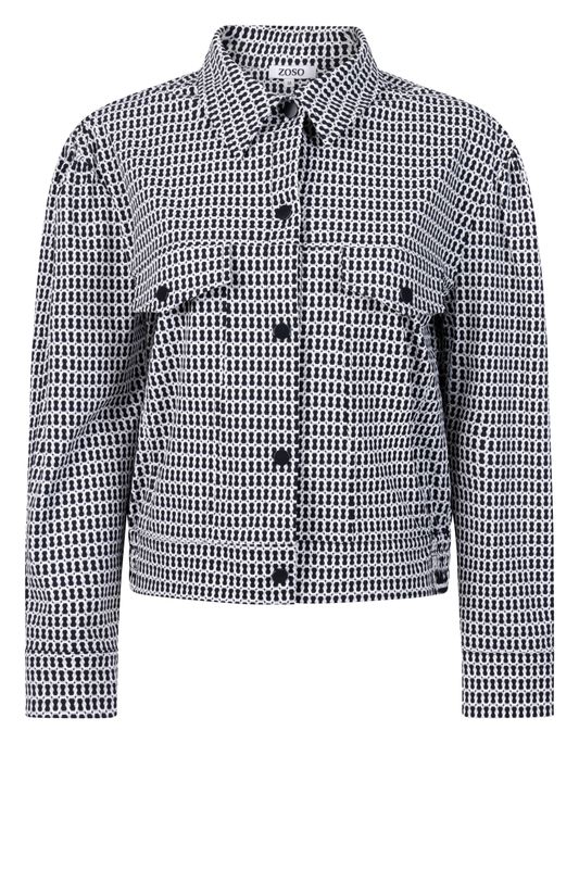 Zoso Print travel jacket Charme