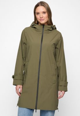 Covered GRS ladies jacket - woven Groen