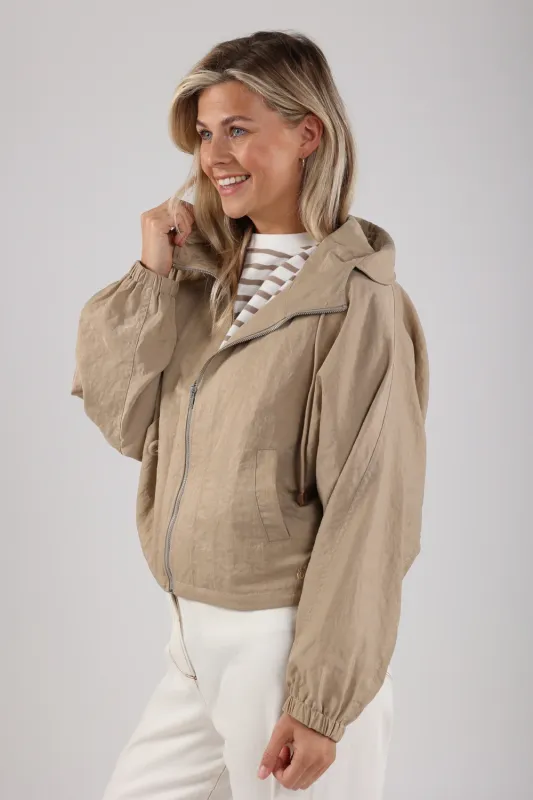 Nukus Helma Jacket dark sand