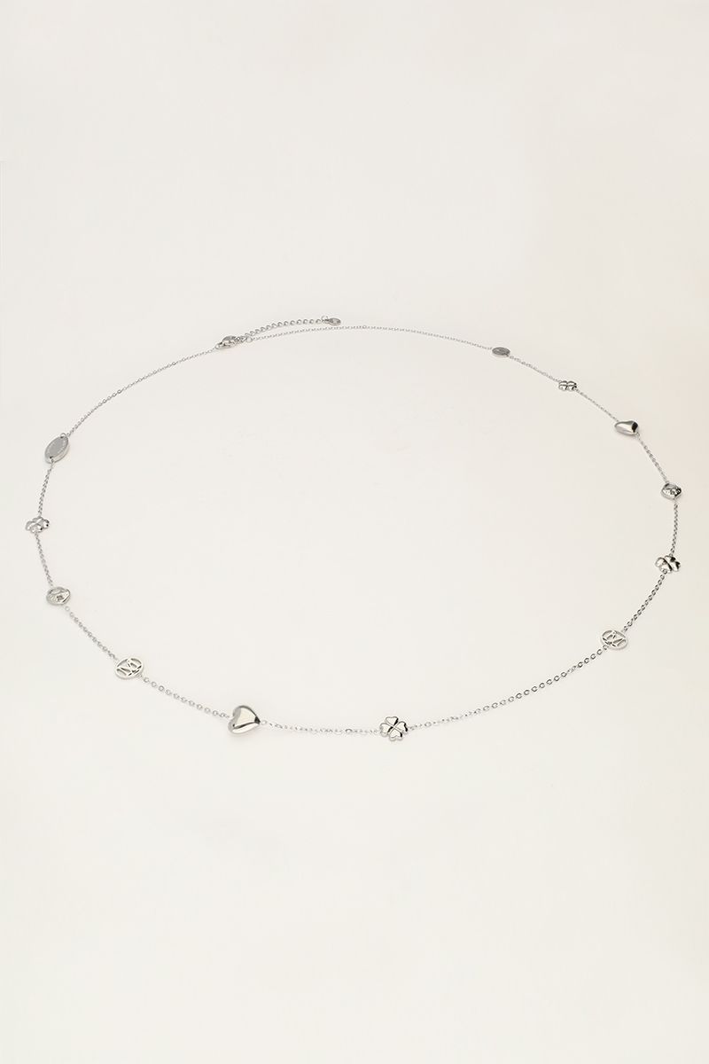 My Jewellery Necklace long love life Zilver