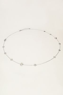 My Jewellery Necklace long love life Zilver