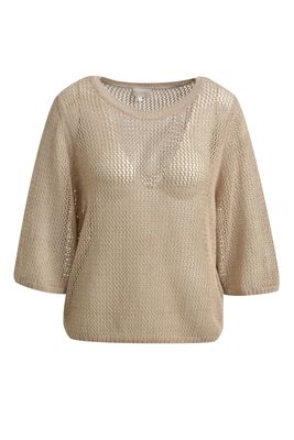Milano Italy 1/2 sleeve pullover Ecru