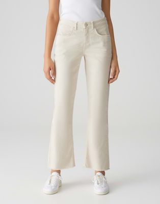 Opus broek Eboni beige