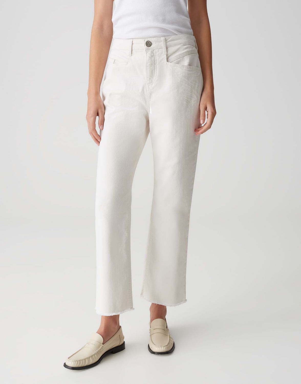 Opus jeans Lani off white