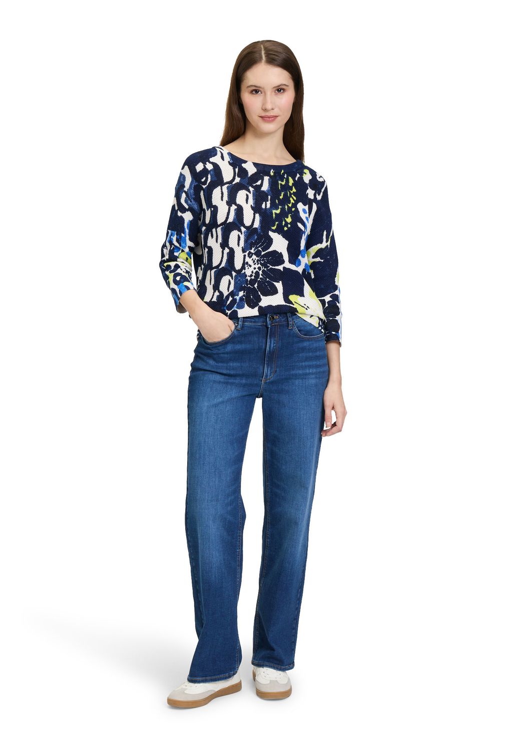 So Cosy shirt 3/4 mouw print