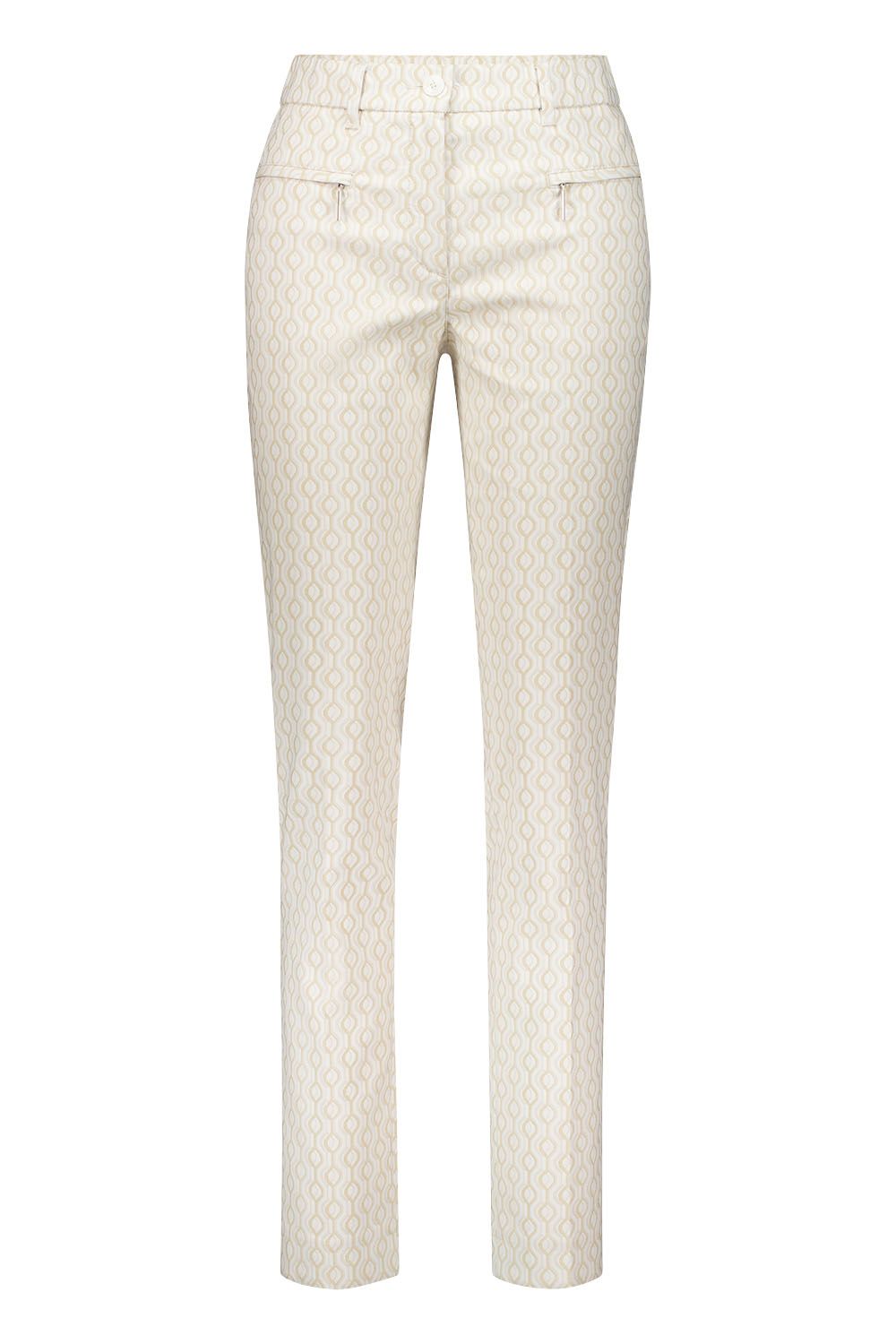 Gardeur broek Zigarette Slim Beige