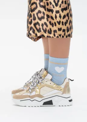 DWRS Label Lyla socks Blauw