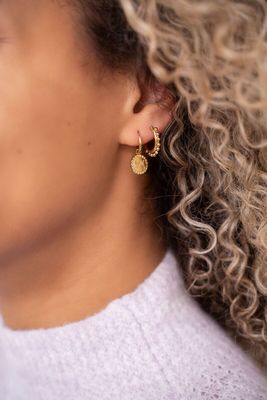 My Jewellery Oorringen klein bolletjes Goud