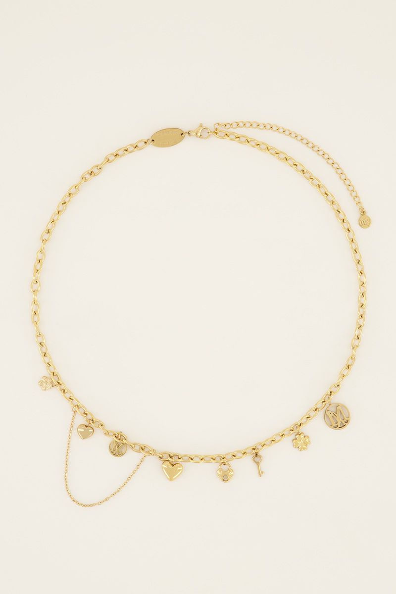 My Jewellery Necklace love life Goud