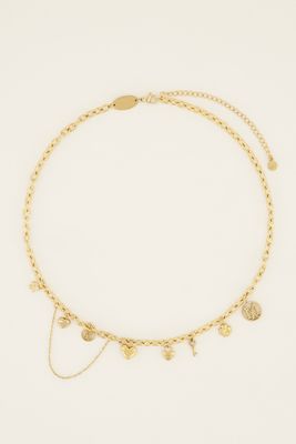 My Jewellery Necklace love life Goud