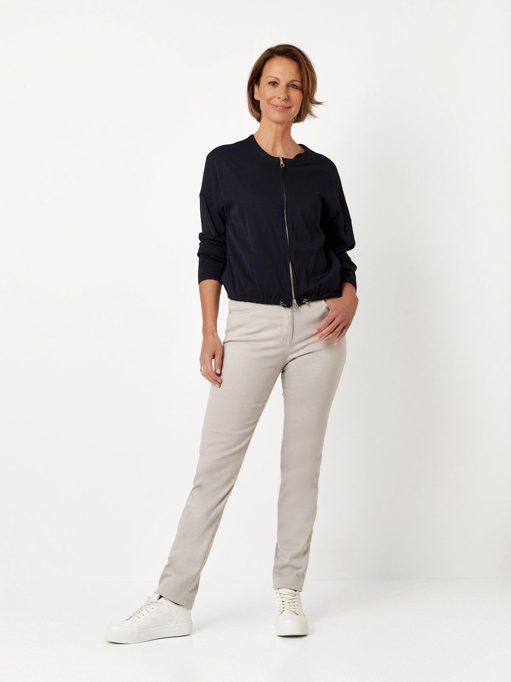 Relaxed by Toni broek Meine beste Freundin grijs
