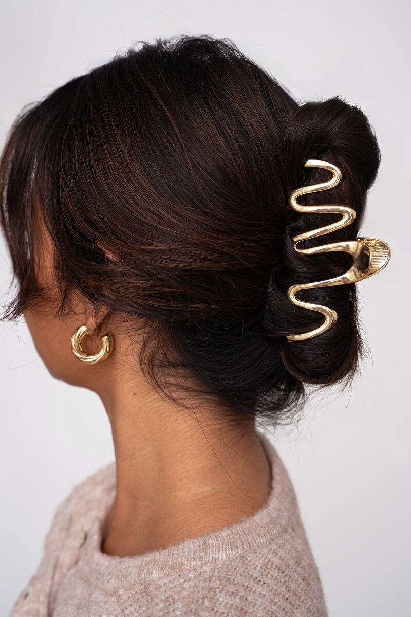 My Jewellery Hairclip gold wokkel Goud