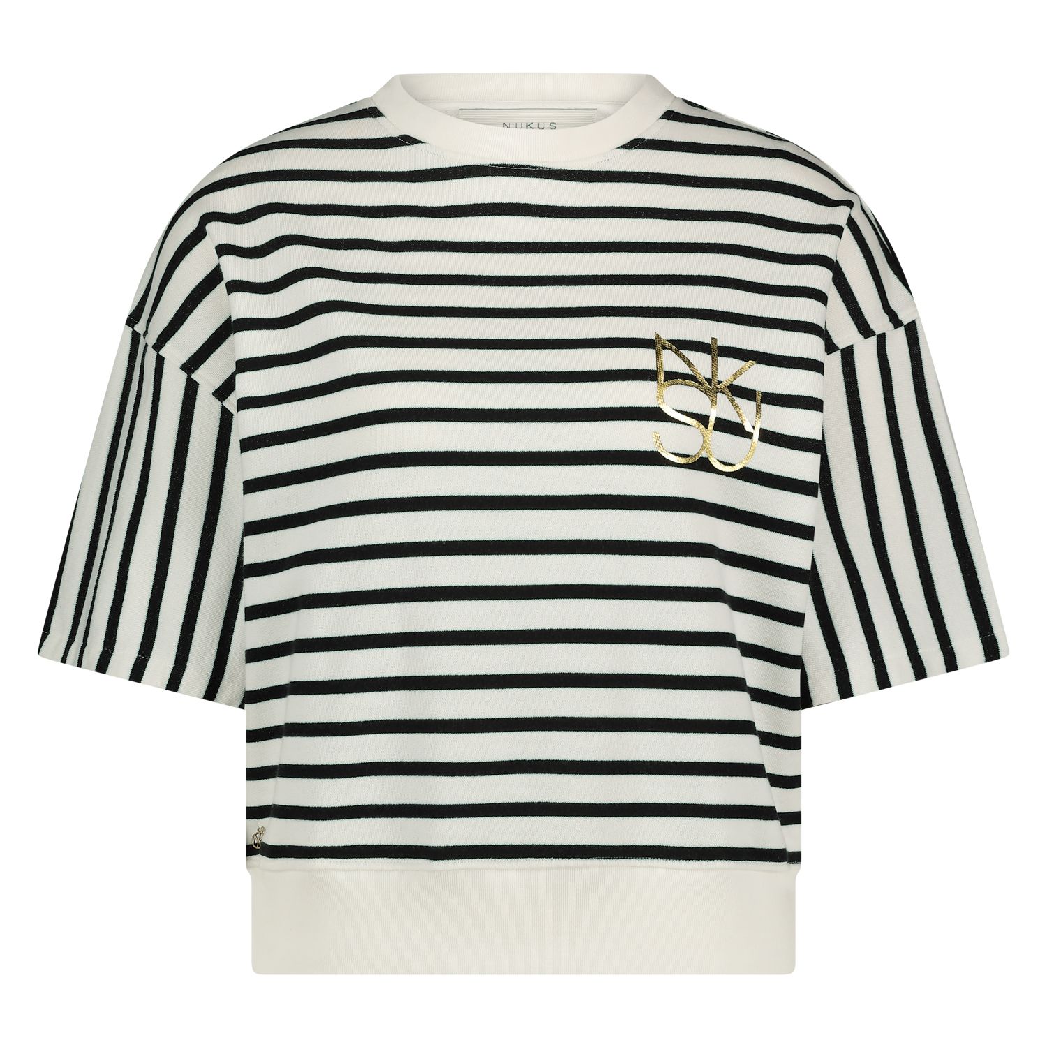 Nukus Lotte Pullover Stripe Blauw