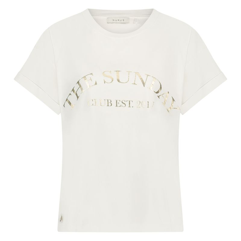 Nukus shirt Meike Ecru