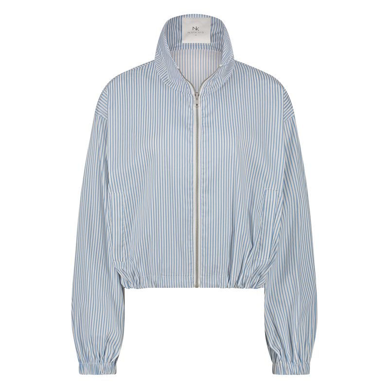 Nukus Deveny Jacket Stripe Blauw