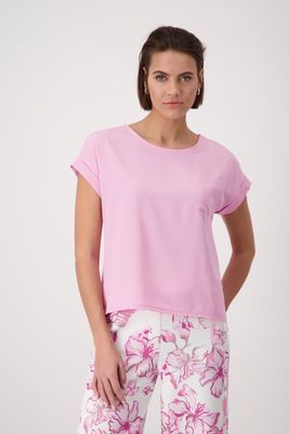 Monari blouse bubblegum Roze