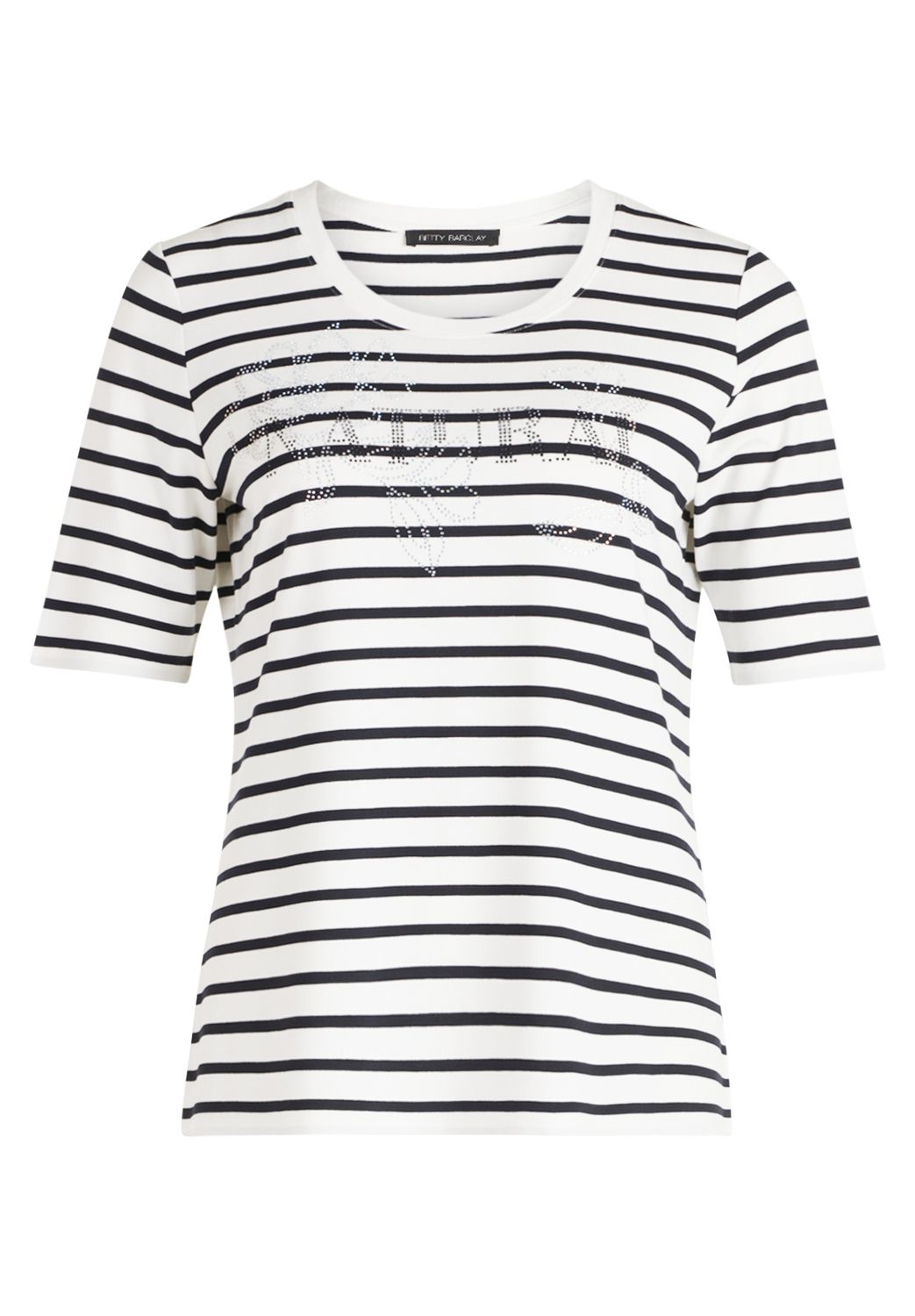 Betty Barclay Shirt met strepen Ecru
