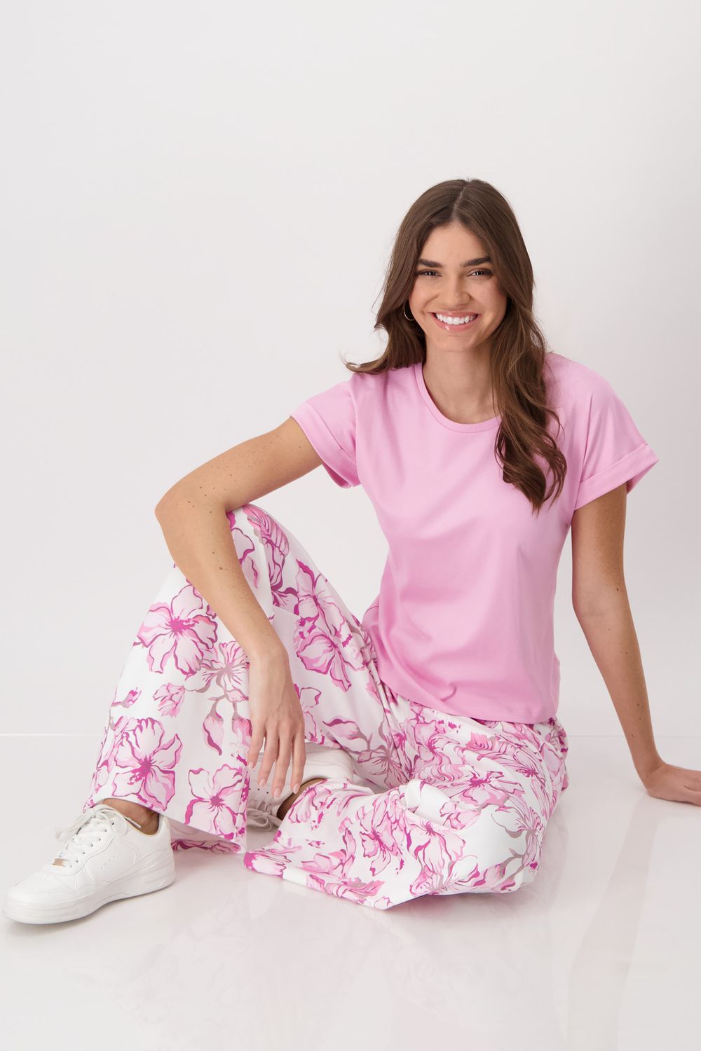 Monari T-Shirt bubblegum Roze