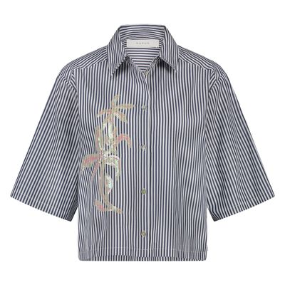 Nukus Isa Blouse Blauw