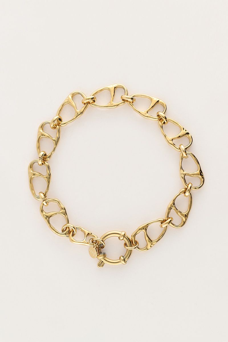 My Jewellery Bracelet chain eight Goud