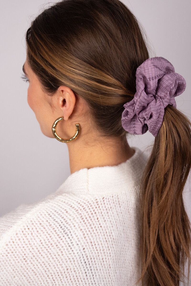 My Jewellery Hairscrunchie structure Paars