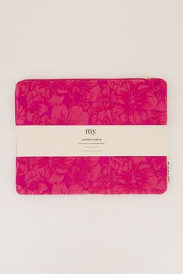 My Jewellery Laptop sleeve pink jacquard Roze