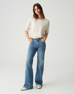 Opus Pants Melly modern Blauw