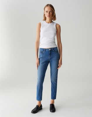 Opus Pants Enja ease Blauw