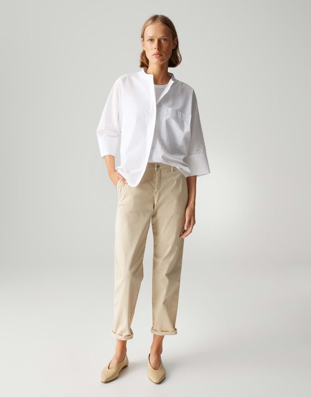 Opus Pants Lisana base Ecru