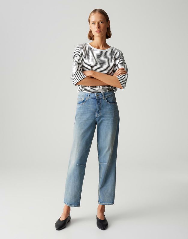 Opus Pants Melly relax Blauw