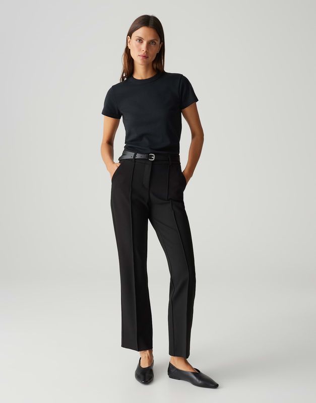 Opus Pants Luane Zwart