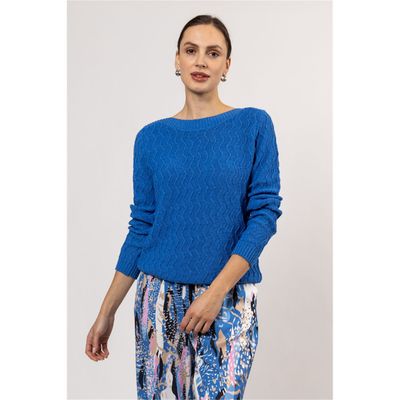 Roberto Sarto Pullover Blauw