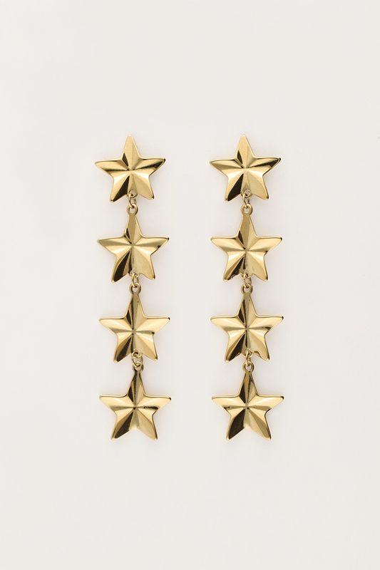 My Jewellery Earrings 4 stars Multi goud