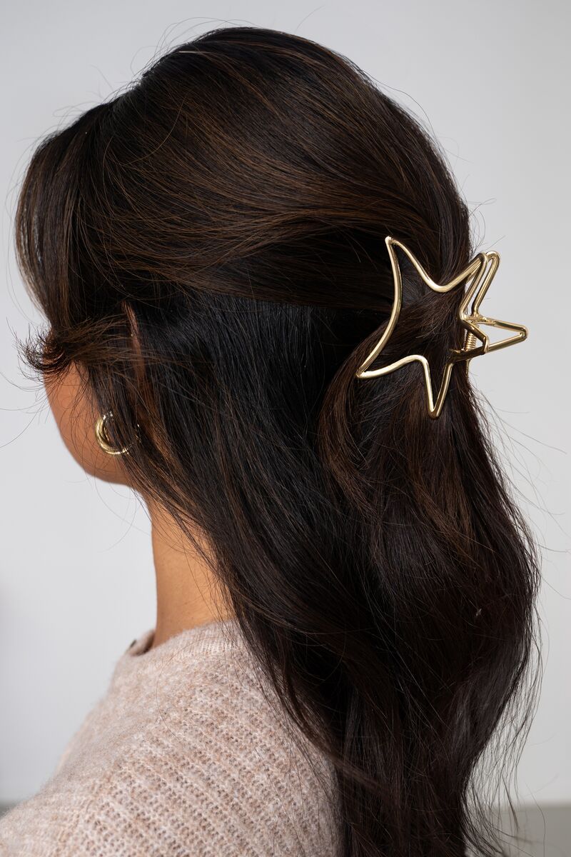 My Jewellery Hairclip big star Goud