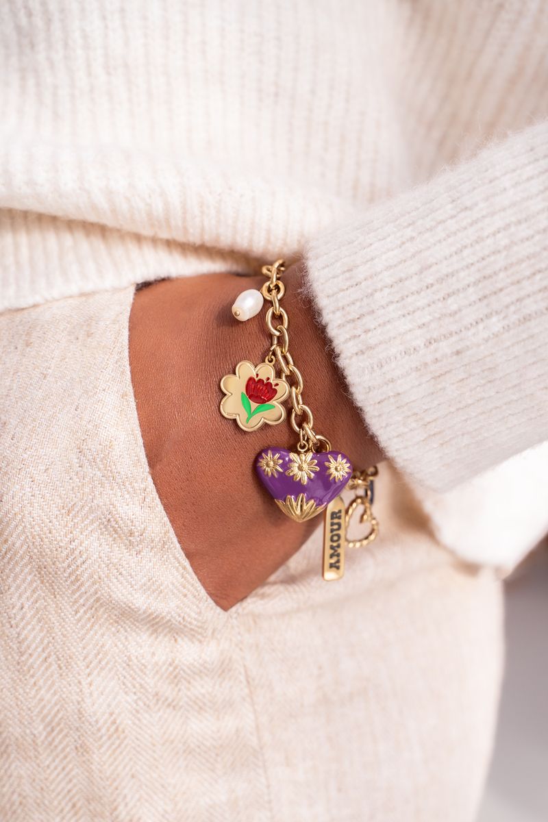 My Jewellery Bracelet art of summer AW Goud
