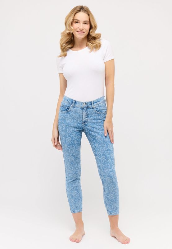 Angels jeans ornella print blue L31