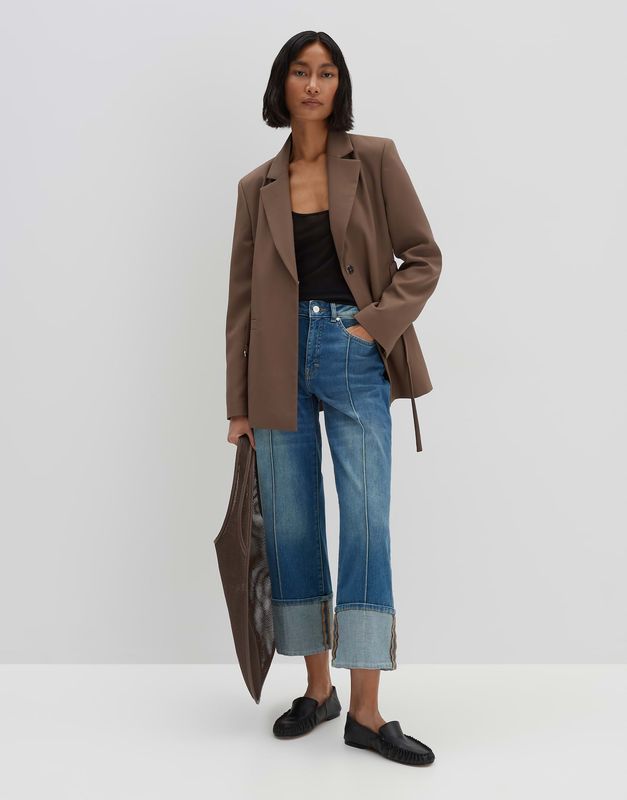 Someday jeans Corah turn up Blauw