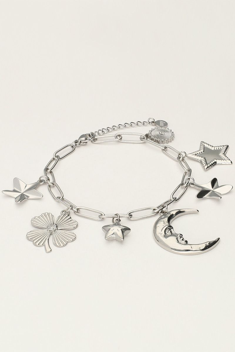 My Jewellery Starry statement bedel armband zilver